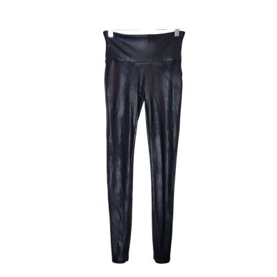 Spanx Faux Leather Leggings Black Size S Spanxshape Slimming